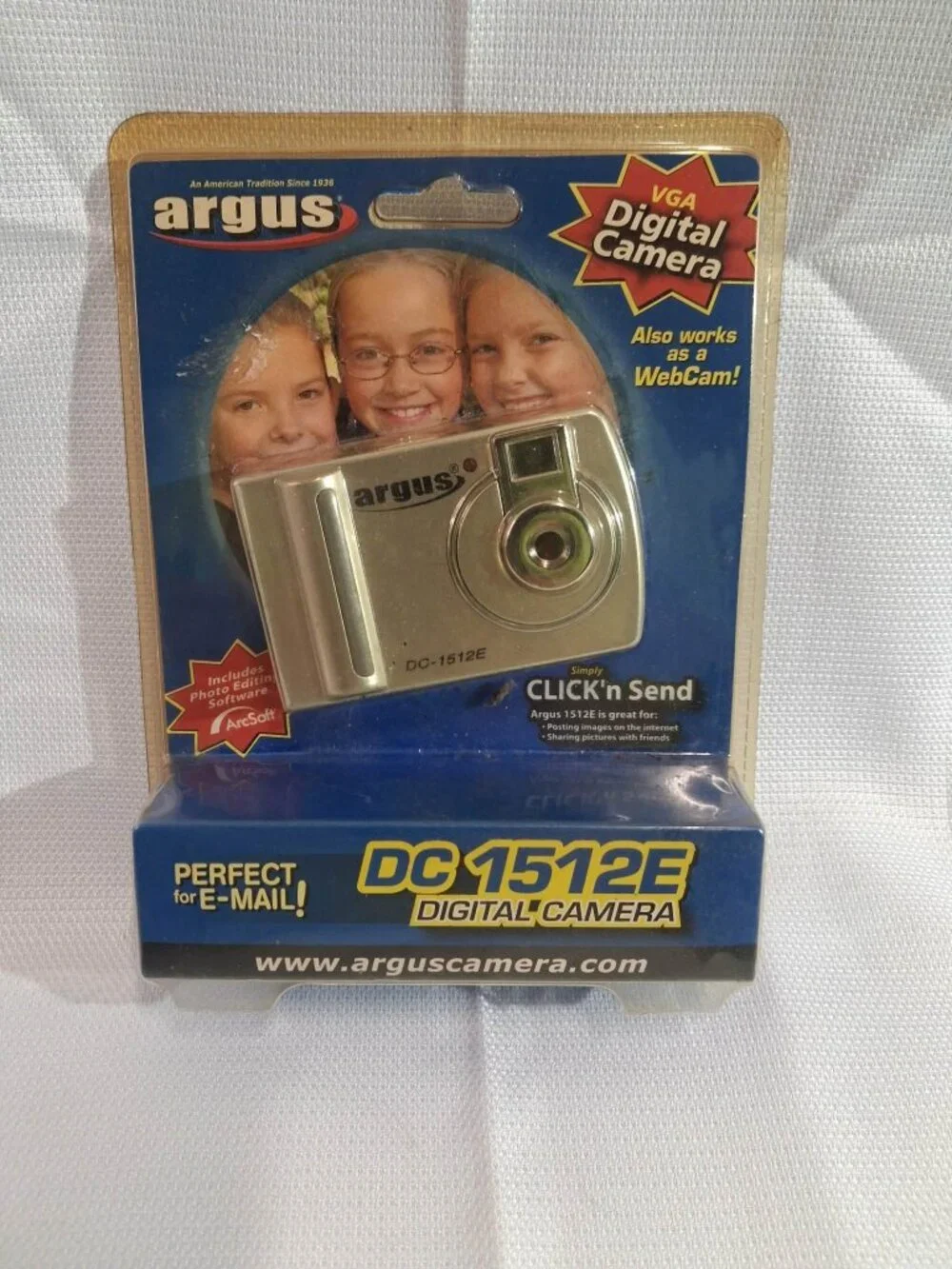 Vintage Argus DC1512E VGA Digital Camera